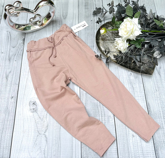 Pink joggers