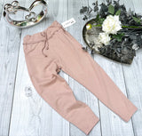 Pink joggers