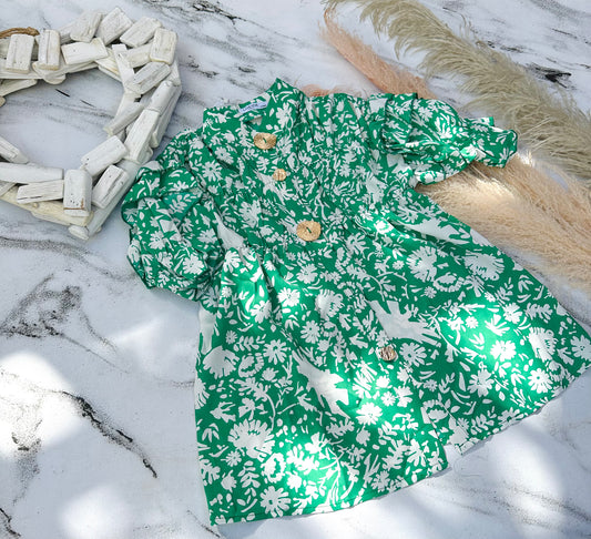Green dress
