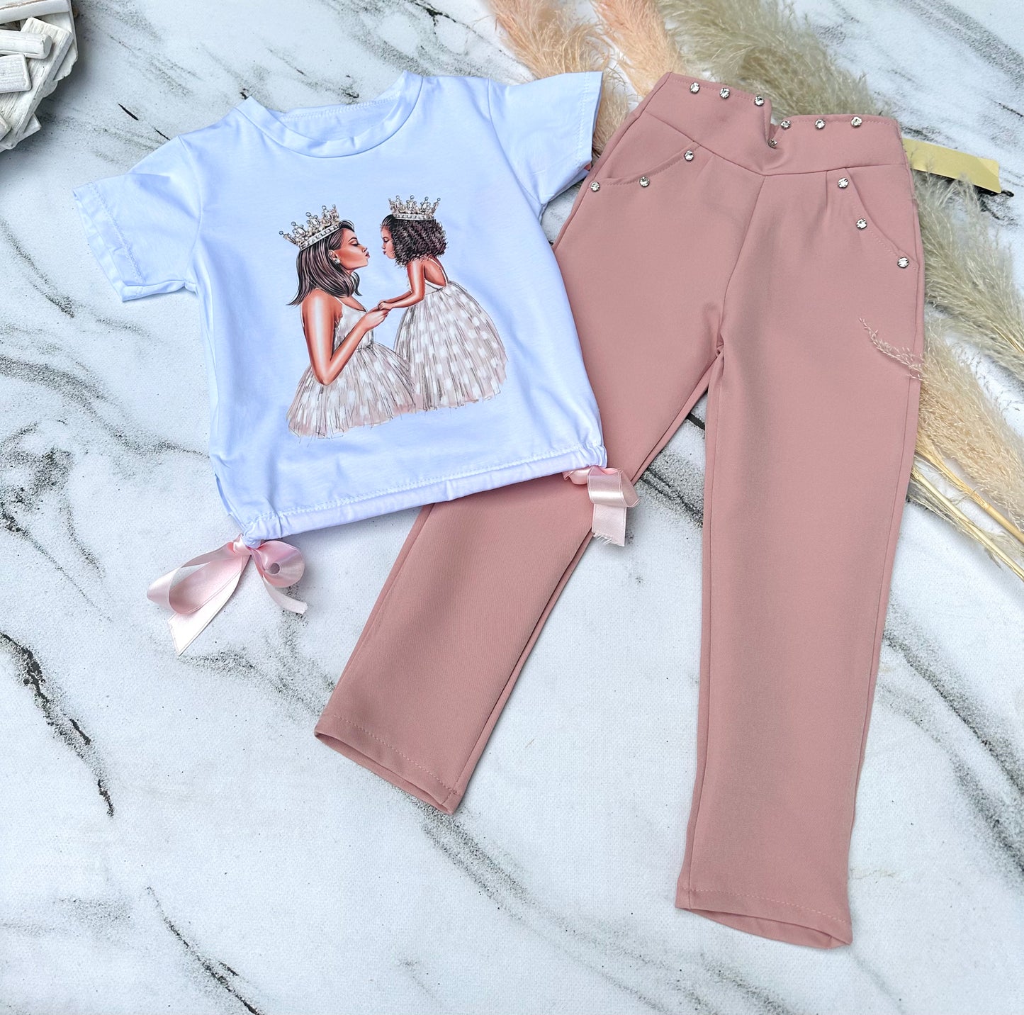 Light pink pants