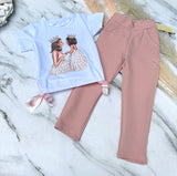 Light pink pants
