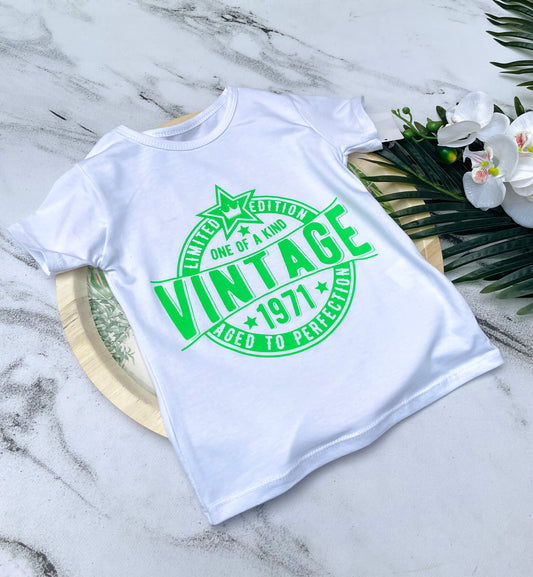 White Vintage t shirt