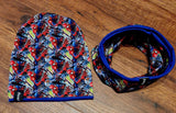 Spiderman set (hat and snood)