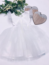 White elegant  dress