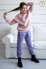 Pink sweatshirt