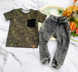 Green t shirt