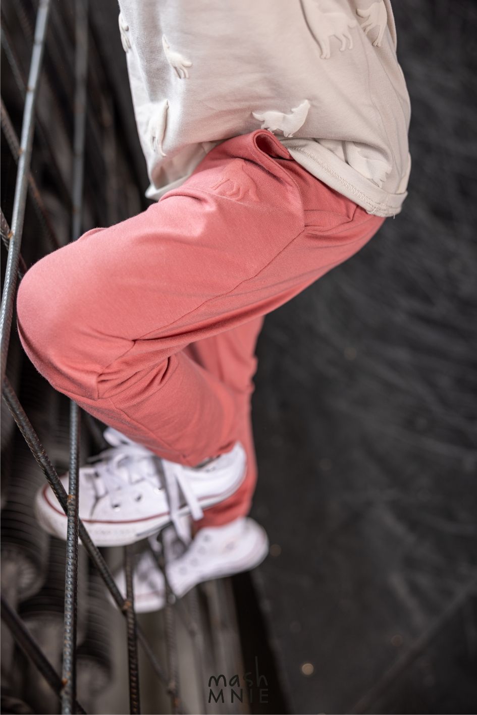 Brick colour pants