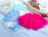 Bow tulle skirt
