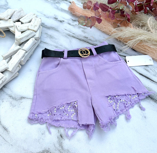 Lilac shorts