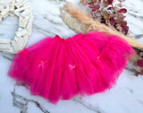 Bow tulle skirt