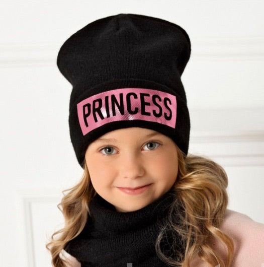 Black PRINCESS hat