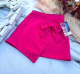 Pink bow skirt
