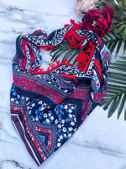 Spring scarf ( 7)