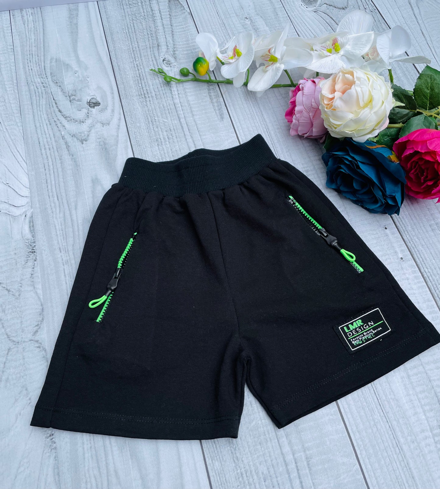 Black shorts
